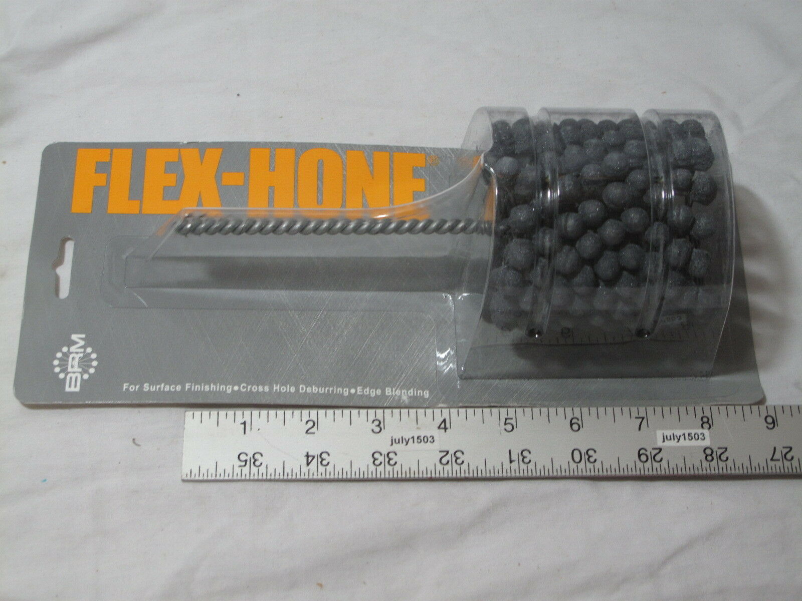 (1) New 3" 240 Grit Flexible Cylinder Hone Bore Diameter Ball Engine Flex